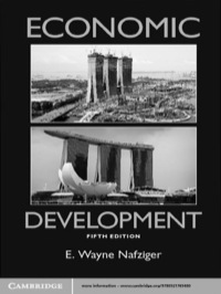 Cover image: Economic Development 5th edition 9780521765480