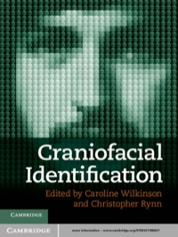 صورة الغلاف: Craniofacial Identification 1st edition 9780521768627