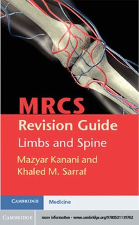 صورة الغلاف: MRCS Revision Guide: Limbs and Spine 9780521139762