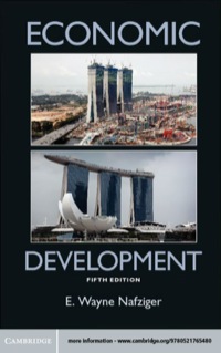 Cover image: Economic Development 5th edition 9780521765480