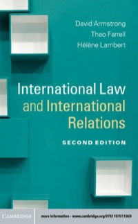 Cover image: International Law and International Relations 2nd edition 9781107011069