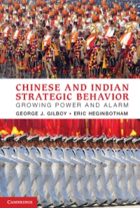 Cover image: Chinese and Indian Strategic Behavior 9781107020054