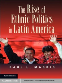 Cover image: The Rise of Ethnic Politics in Latin America 1st edition 9780521195591