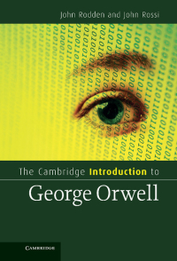 Cover image: The Cambridge Introduction to George Orwell 1st edition 9780521769235