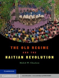 Imagen de portada: The Old Regime and the Haitian Revolution 1st edition 9780521836807