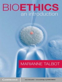 Cover image: Bioethics 1st edition 9780521888332