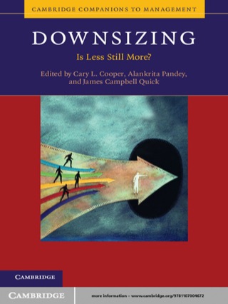 Imagen de portada: Downsizing 1st edition 9781107004672