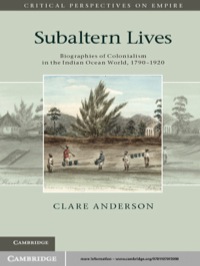 Imagen de portada: Subaltern Lives 1st edition 9781107015098