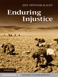 Imagen de portada: Enduring Injustice 1st edition 9781107017511