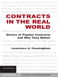 صورة الغلاف: Contracts in the Real World 1st edition 9781107020078