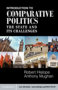 Imagen de portada: Introduction to Comparative Politics 9780521765169