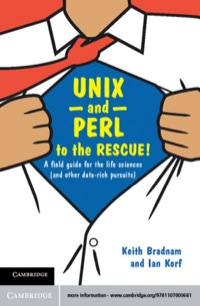 Cover image: UNIX and Perl to the Rescue! 9781107000681