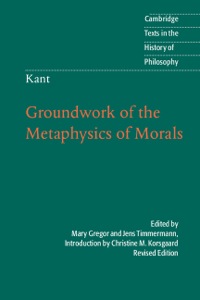 Cover image: Kant: Groundwork of the Metaphysics of Morals 2nd edition 9781107008519