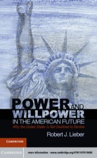 Cover image: Power and Willpower in the American Future 9781107010680