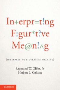 Omslagafbeelding: Interpreting Figurative Meaning 9781107024359