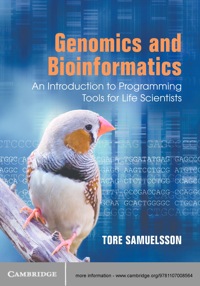 Imagen de portada: Genomics and Bioinformatics 1st edition 9781107008564