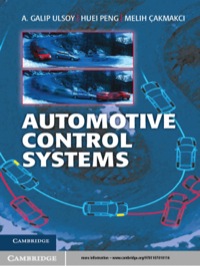 Cover image: Automotive Control Systems 1st edition 9781107010116