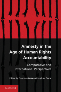 Titelbild: Amnesty in the Age of Human Rights Accountability 1st edition 9781107025004
