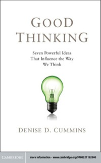 Cover image: Good Thinking 9780521192040