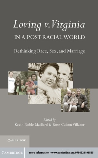 Cover image: Loving v. Virginia in a Post-Racial World 9780521198585