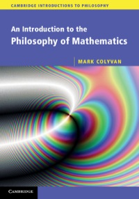Imagen de portada: An Introduction to the Philosophy of Mathematics 9780521826020