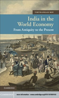 Cover image: India in the World Economy 9781107009103