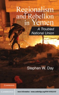 Cover image: Regionalism and Rebellion in Yemen 9781107606593