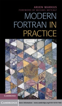 Cover image: Modern Fortran in Practice 1st edition 9781107017900