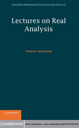 Omslagafbeelding: Lectures on Real Analysis 1st edition 9781107026780