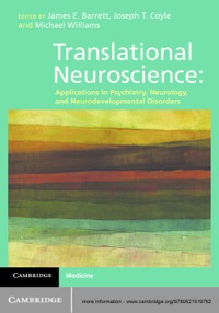 صورة الغلاف: Translational Neuroscience 1st edition 9780521519762