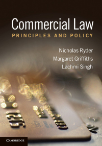 Imagen de portada: Commercial Law 1st edition 9780521760645