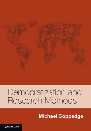 Cover image: Democratization and Research Methods 1st edition 9780521830324