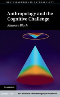 Cover image: Anthropology and the Cognitive Challenge 9780521803557