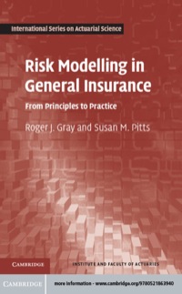 Imagen de portada: Risk Modelling in General Insurance 1st edition 9780521863940