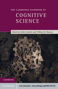 Imagen de portada: The Cambridge Handbook of Cognitive Science 9780521871419