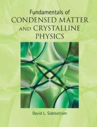 Cover image: Fundamentals of Condensed Matter and Crystalline Physics 9781107017108