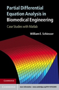 Cover image: Partial Differential Equation Analysis in Biomedical Engineering 1st edition 9781107022805