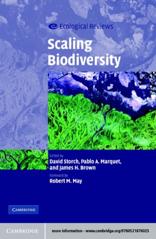 Cover image: Scaling Biodiversity 1st edition 9780521876025