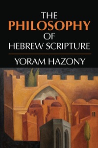 Omslagafbeelding: The Philosophy of Hebrew Scripture 9781107003170