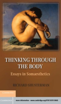 Imagen de portada: Thinking through the Body 9781107019065