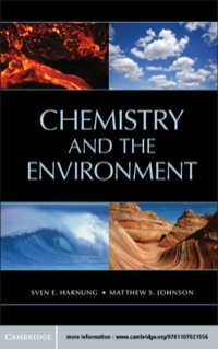 Immagine di copertina: Chemistry and the Environment 9781107021556