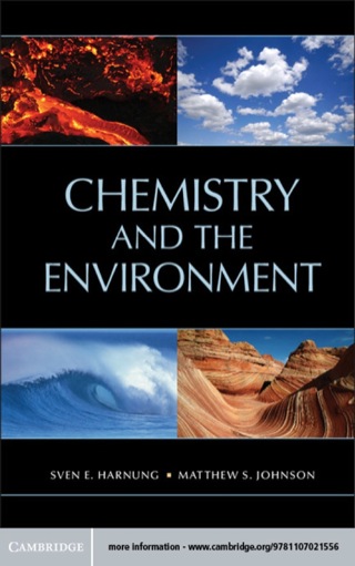 Imagen de portada: Chemistry and the Environment 9781107021556