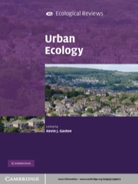 صورة الغلاف: Urban Ecology 1st edition 9780521760973