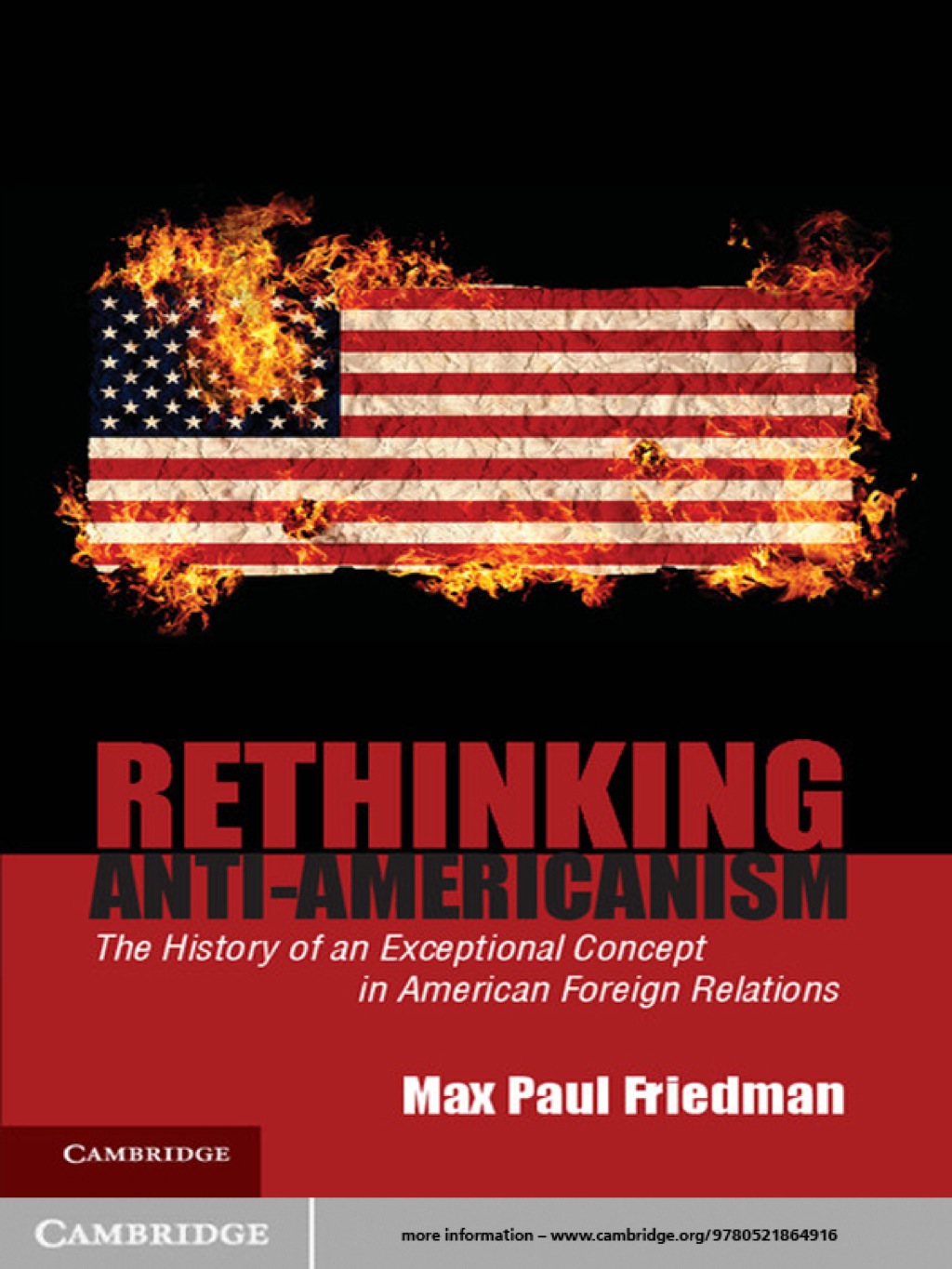Rethinking Anti-Americanism The History of an Exceptional Concept in American Foreign Relations 1st Edition