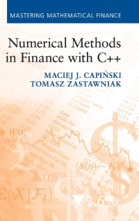 Imagen de portada: Numerical Methods in Finance with C 1st edition 9781107003712