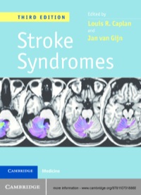 Cover image: Stroke Syndromes, 3ed 3rd edition 9781107018860