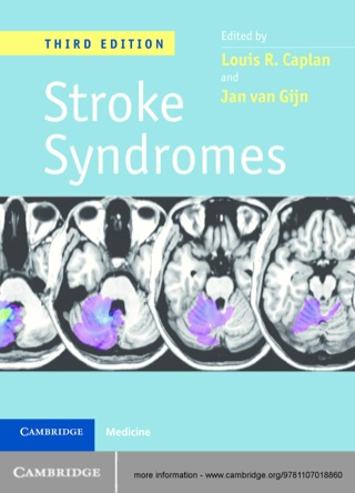 Imagen de portada: Stroke Syndromes, 3ed 3rd edition 9781107018860