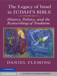 Cover image: The Legacy of Israel in Judah's Bible 1st edition 9781107024311