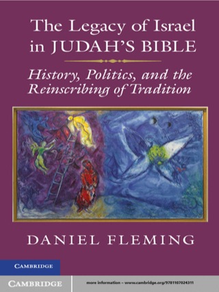 Cover image: The Legacy of Israel in Judah's Bible 1st edition 9781107024311