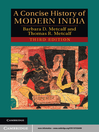 Imagen de portada: A Concise History of Modern India 3rd edition 9781107026490